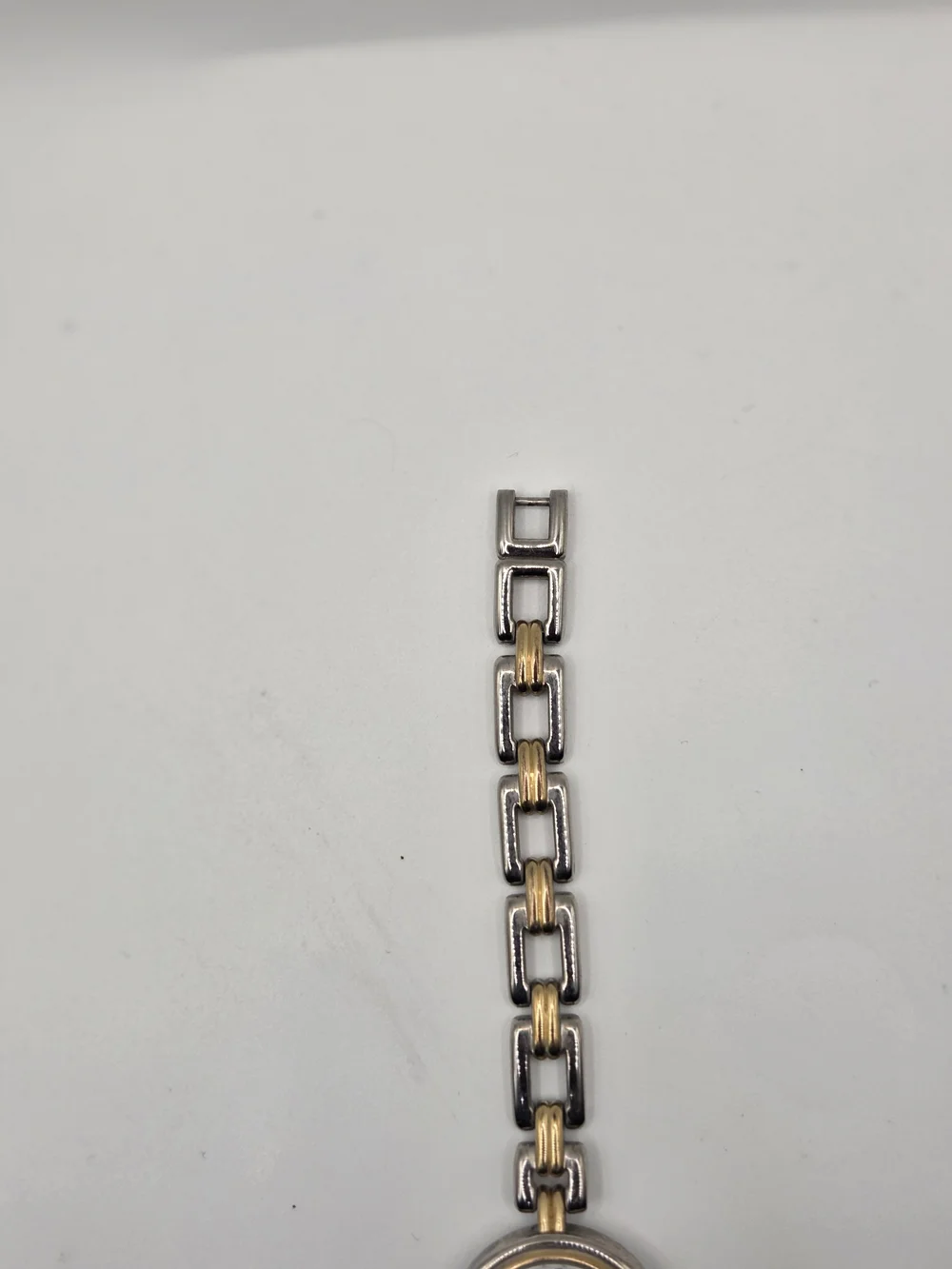 Timex Essentials Women’s Two Tone Gold Silver Watch Needs Battery